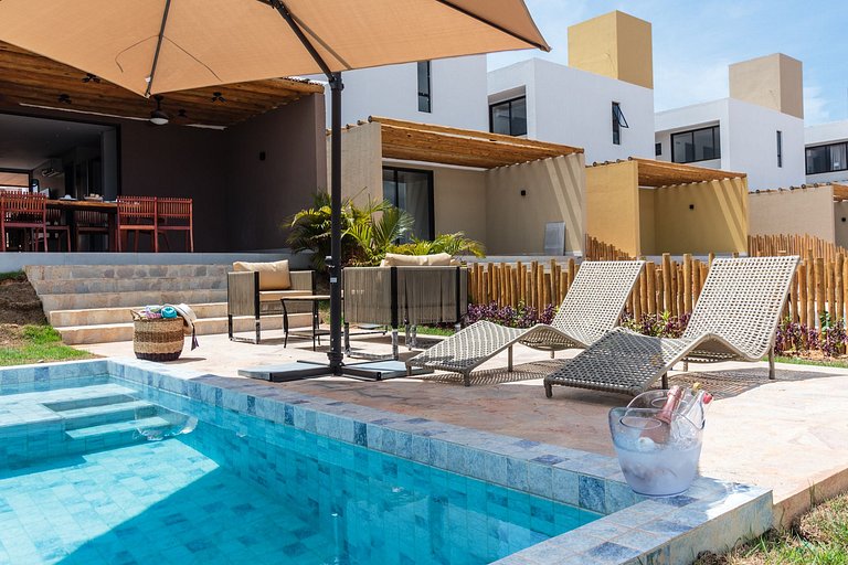 Seu refúgio em Milagres com piscina privativa